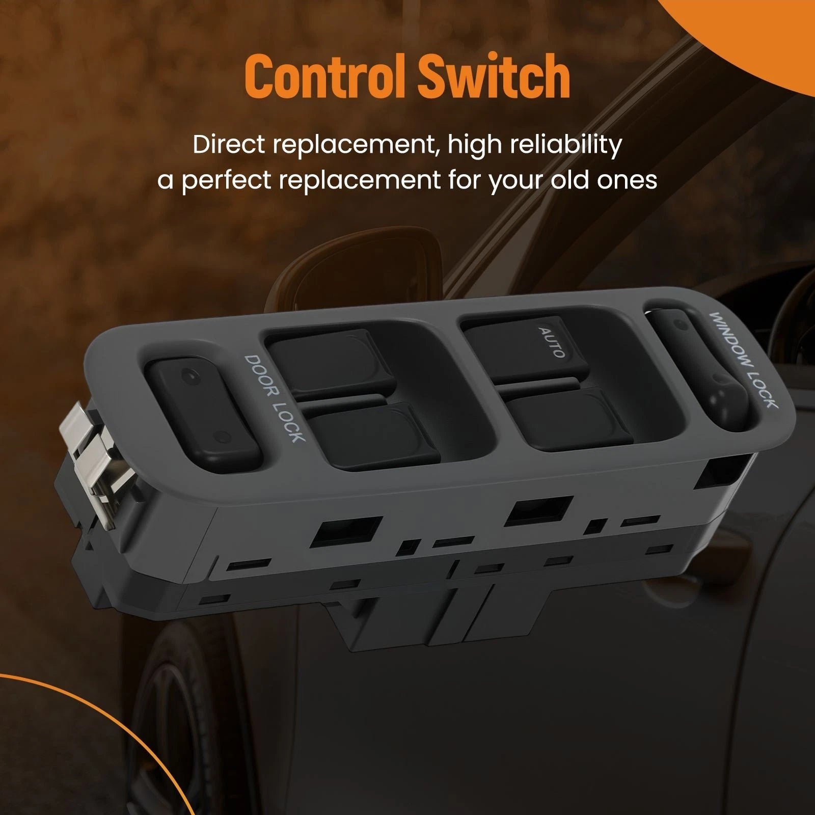 Driver Side Power Window Switch for Chevrolet Tracker (1999–2004) 37990-65D10-T01