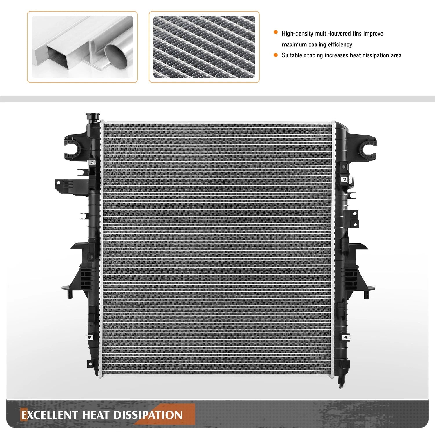 Aluminum Cooling Radiator DPI-13595 for Infiniti QX56 QX80 Nissan Armada (2011–2020)