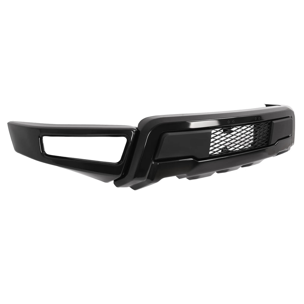 Steel Black Front Bumper Raptor Style for Ford F150 (2021–2024)
