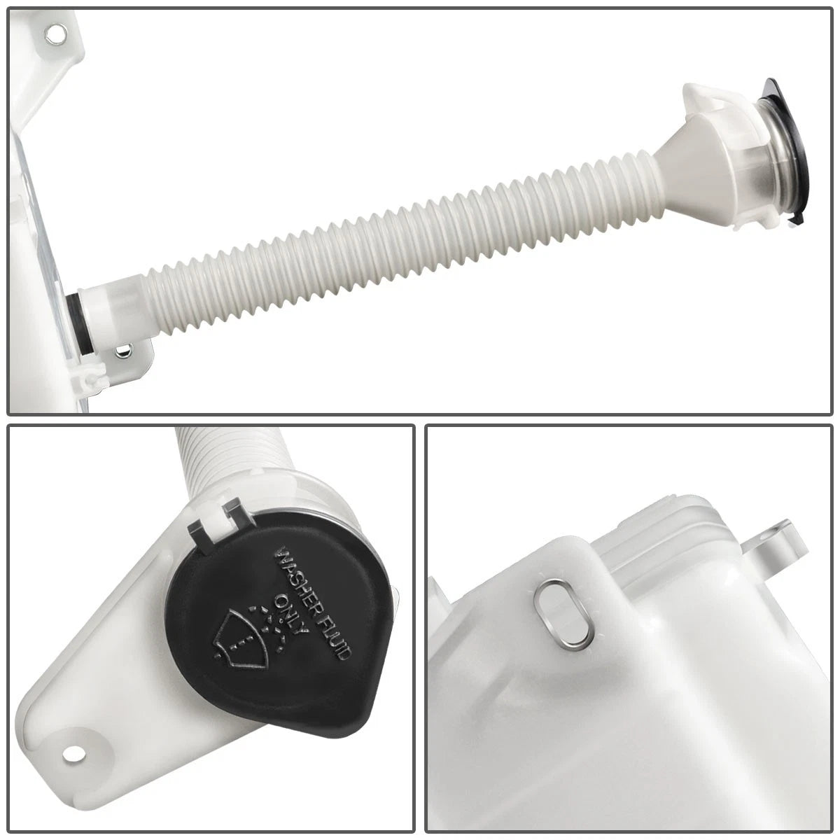 Windshield Washer Reservoir Tank Bottle w/ Level Sensor for Lexus RX350 (2010–2015)