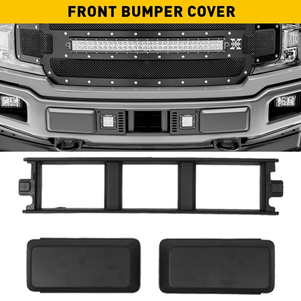 Front Bumper Cover Lower Grille Trim Panel for Ford F150 (2018–2020)