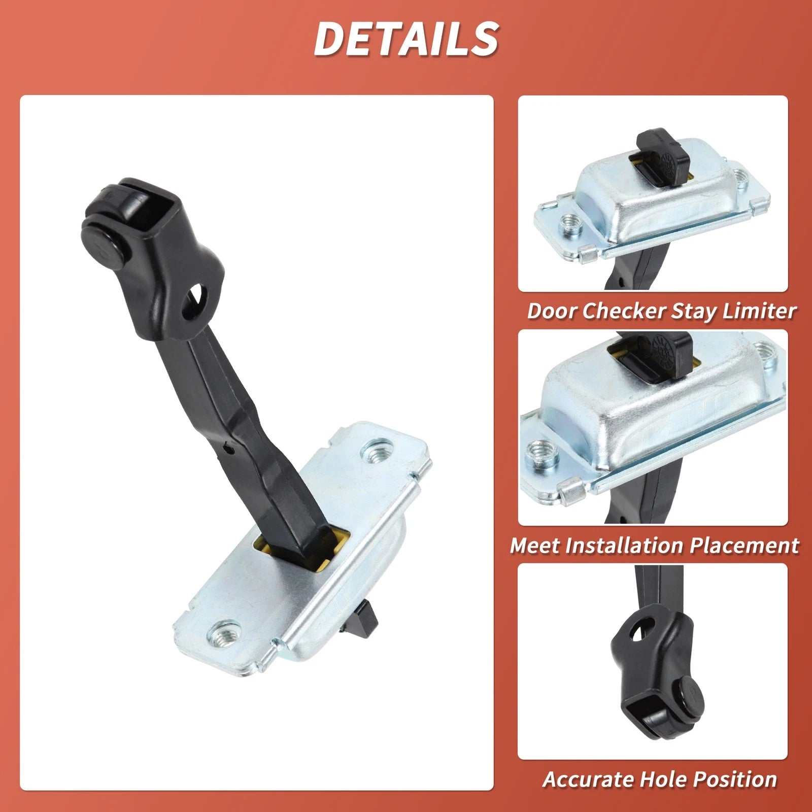 Front Left Door Check Strap for Hyundai I30 (2007–2012) No.793802L000