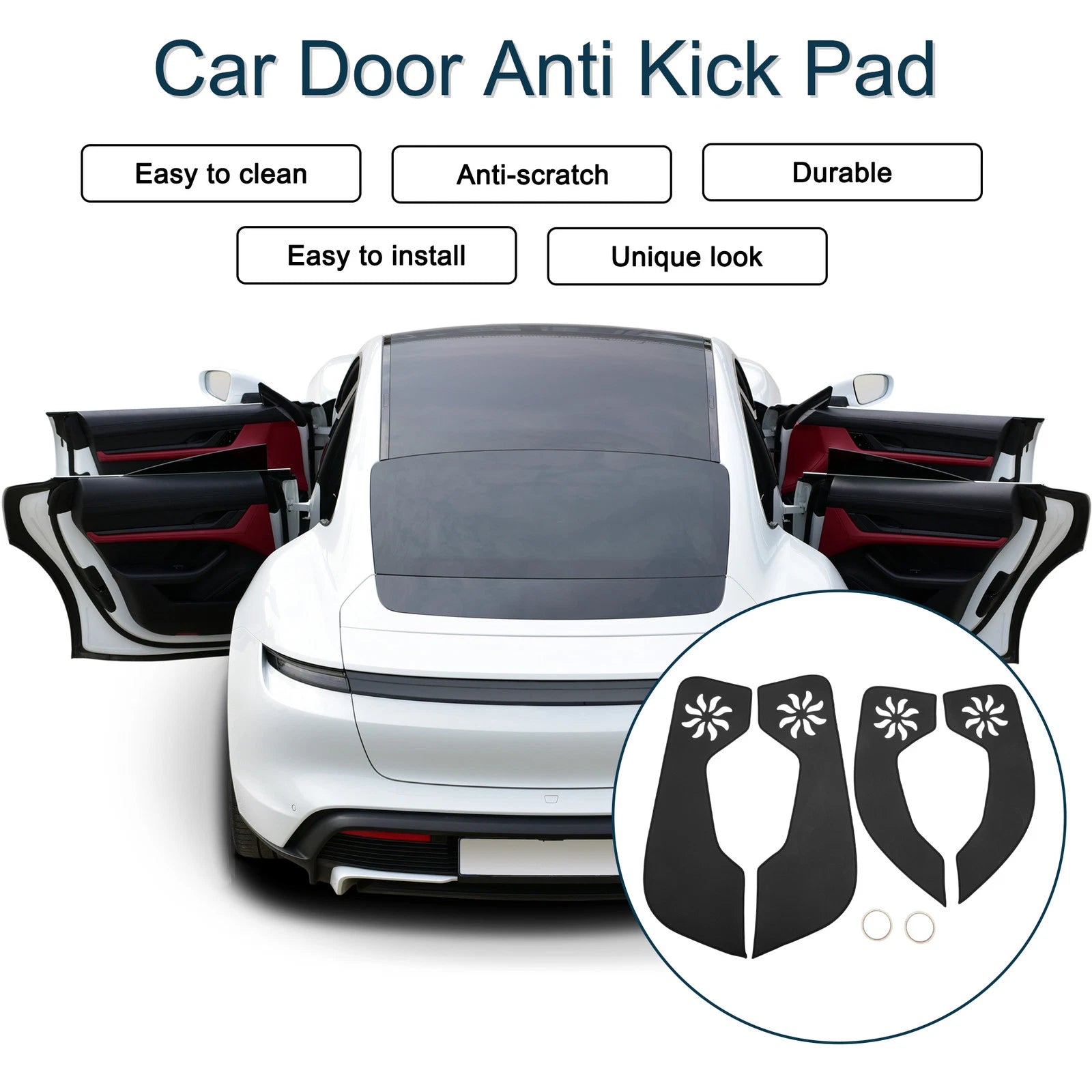 Set of 1 Car Door Anti Kick Pad Sticker Protector for Buick Electra E5 (2023)