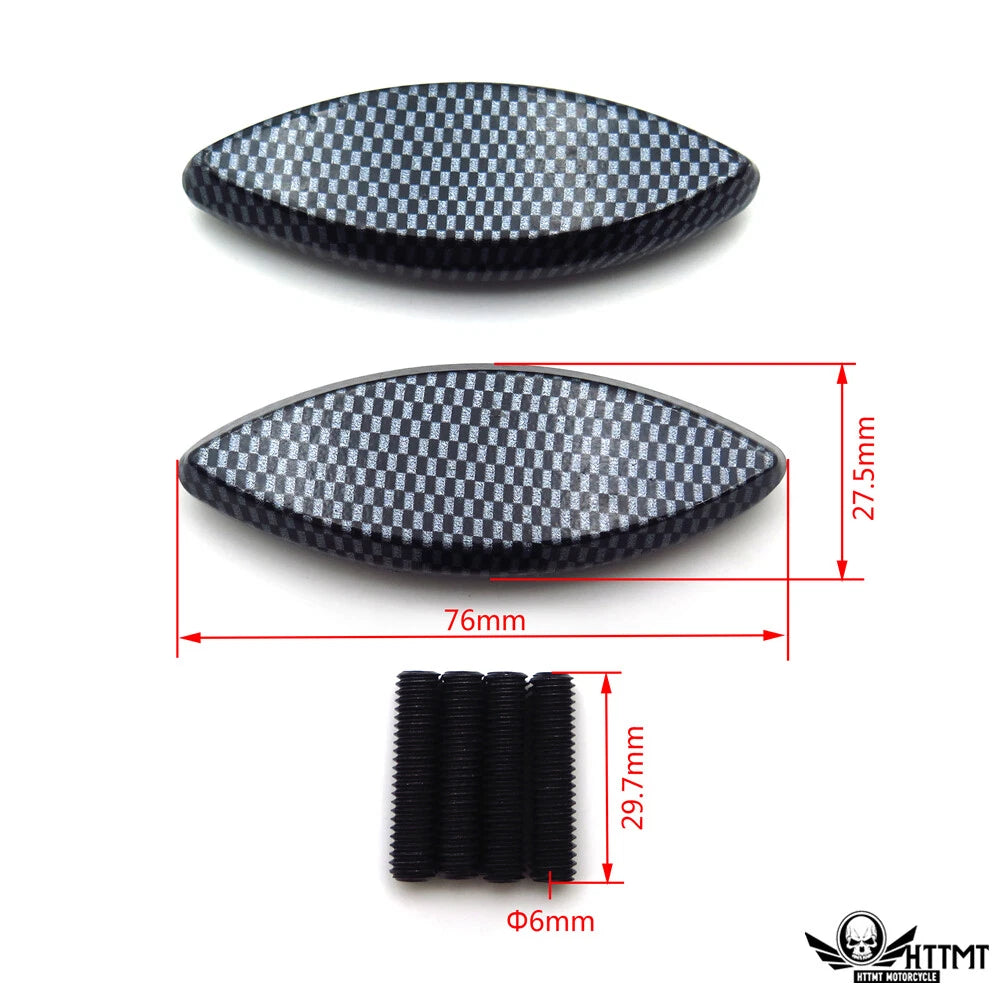 Mirror Base Block Off for Kawasaki Ninja ZX-14 (2006–2009)