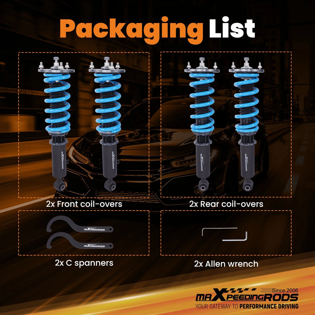 Coilovers Suspension Kit for Toyota Supra MA70 JZA70 (1986–1992)