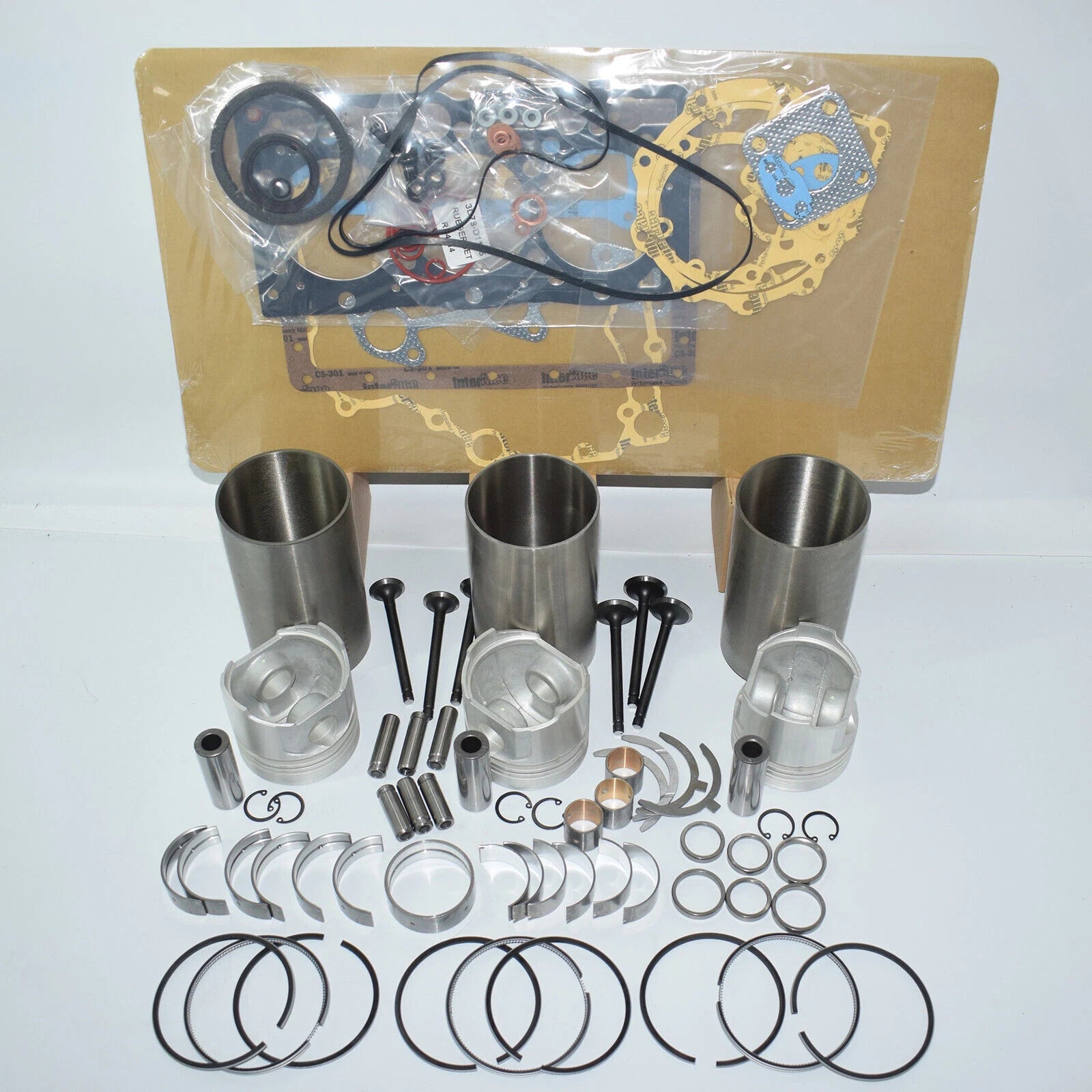 Overhaul Rebuild Kit 3TNE78A for Yanmar Kobelco SK025 Z63 (Excavator)