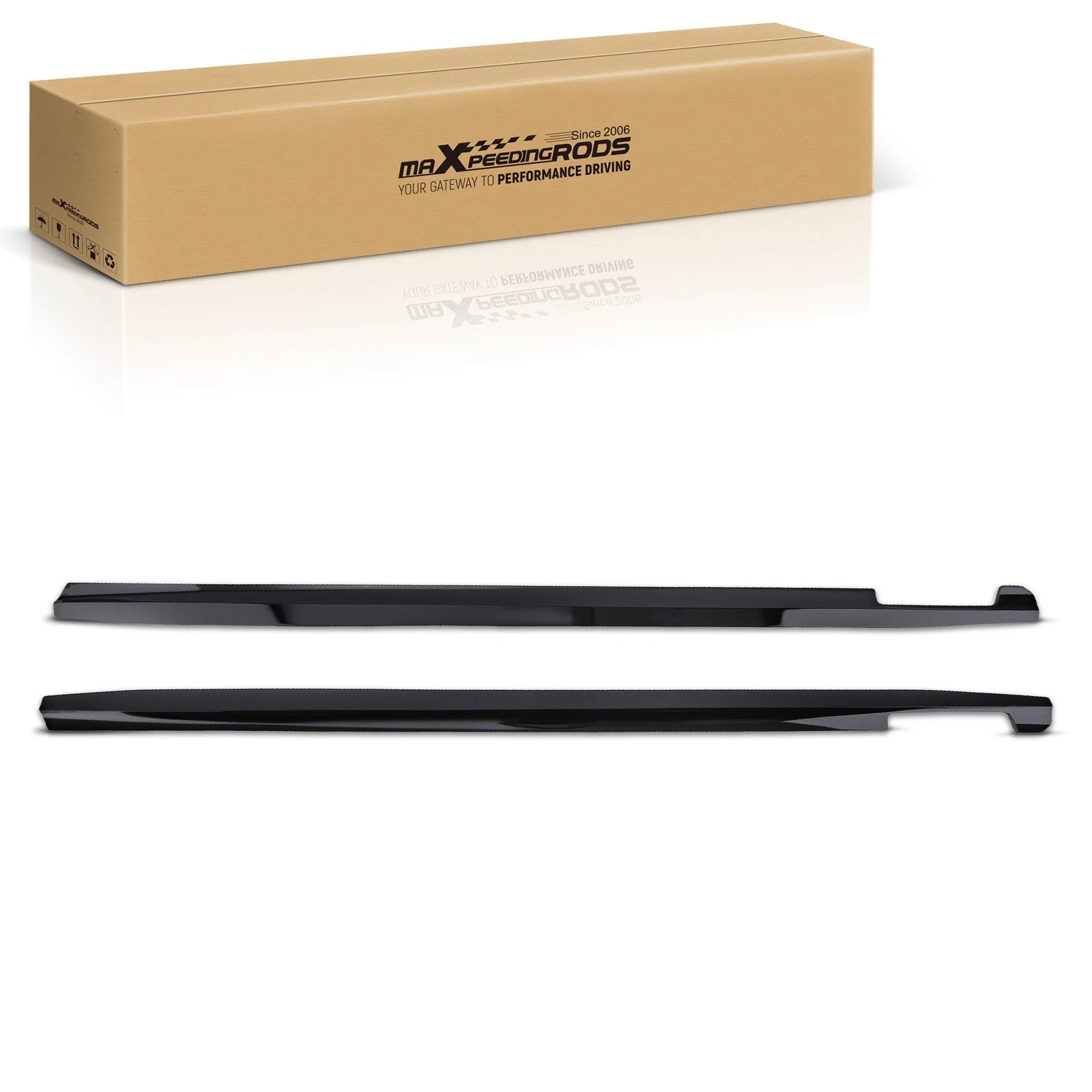 Black ABS Side Skirt Extension for BMW G20 G28 330i M340i (2019–2024)
