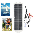 10W Monocrystalline Solar Panel 12V for Yacht Boat Vehicle