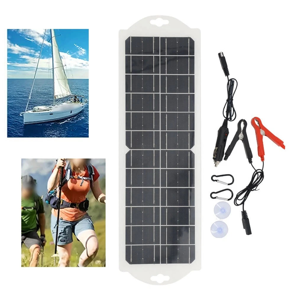 10W Monocrystalline Solar Panel 12V for Yacht Boat Vehicle