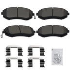 Set of 4 Front Ceramic Brake Pads for Subaru Outback Legacy (2002–2013) D929 P-929