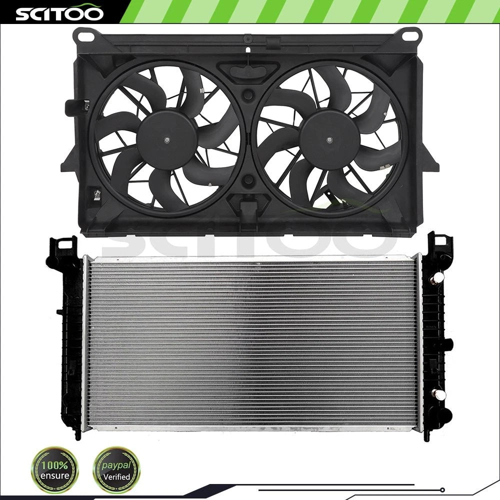 Radiator and Cooling Fan Kit for GMC Yukon XL 1500 (2007–2014)