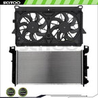Radiator and Cooling Fan Kit for GMC Yukon XL 1500 (2007–2014)