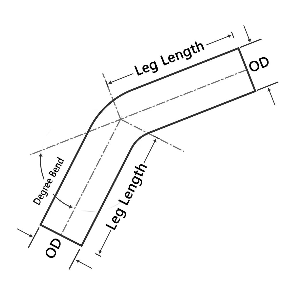 Exhaust Pipe Kit for Industrial Applications (Straight & 45/90/180°)
