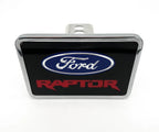 Hitch Cover Red Logo for Ford Raptor 2 in Receiver (2017–2024)