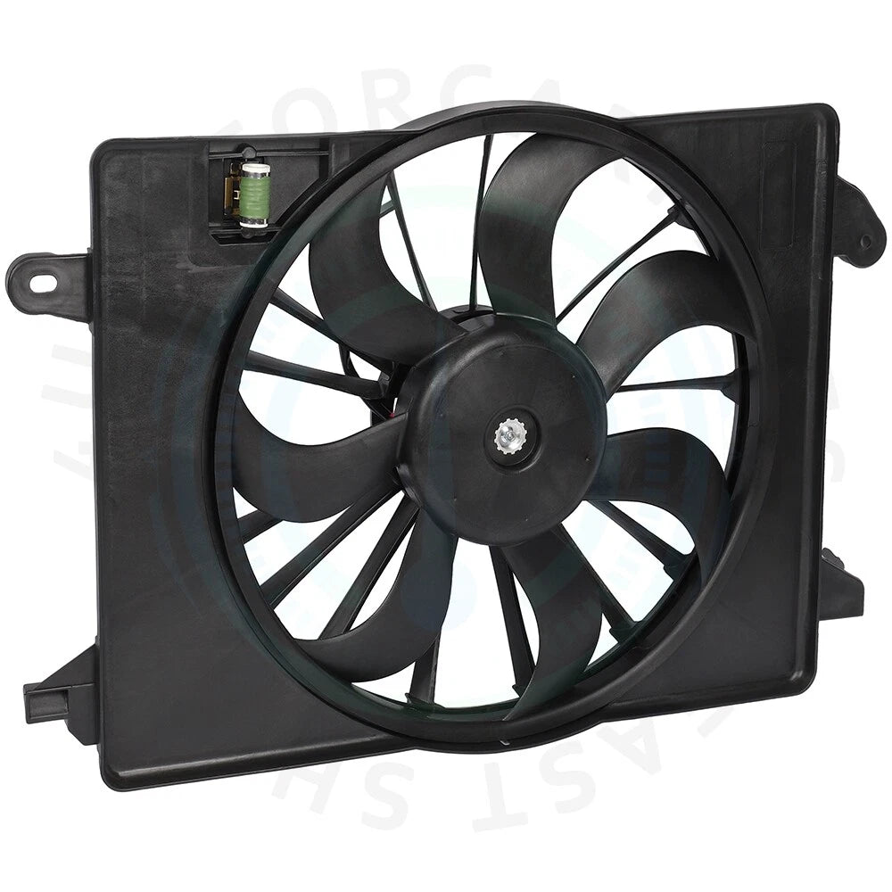 Radiator Cooling Fan Assembly for Dodge Challenger Chrysler 300 (2009–2018)