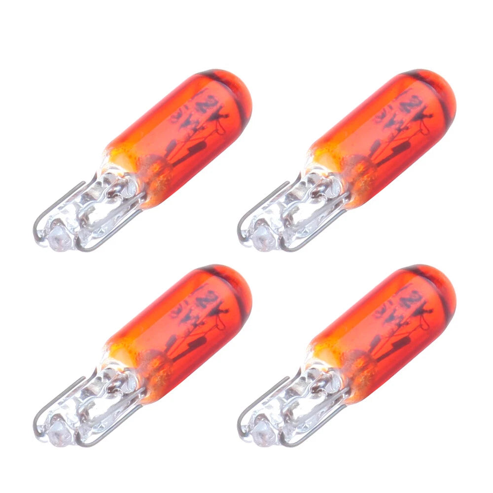 20Pcs T5 Dashboard Cluster Gauge Halogen Bulb Light for Universal Vehicles