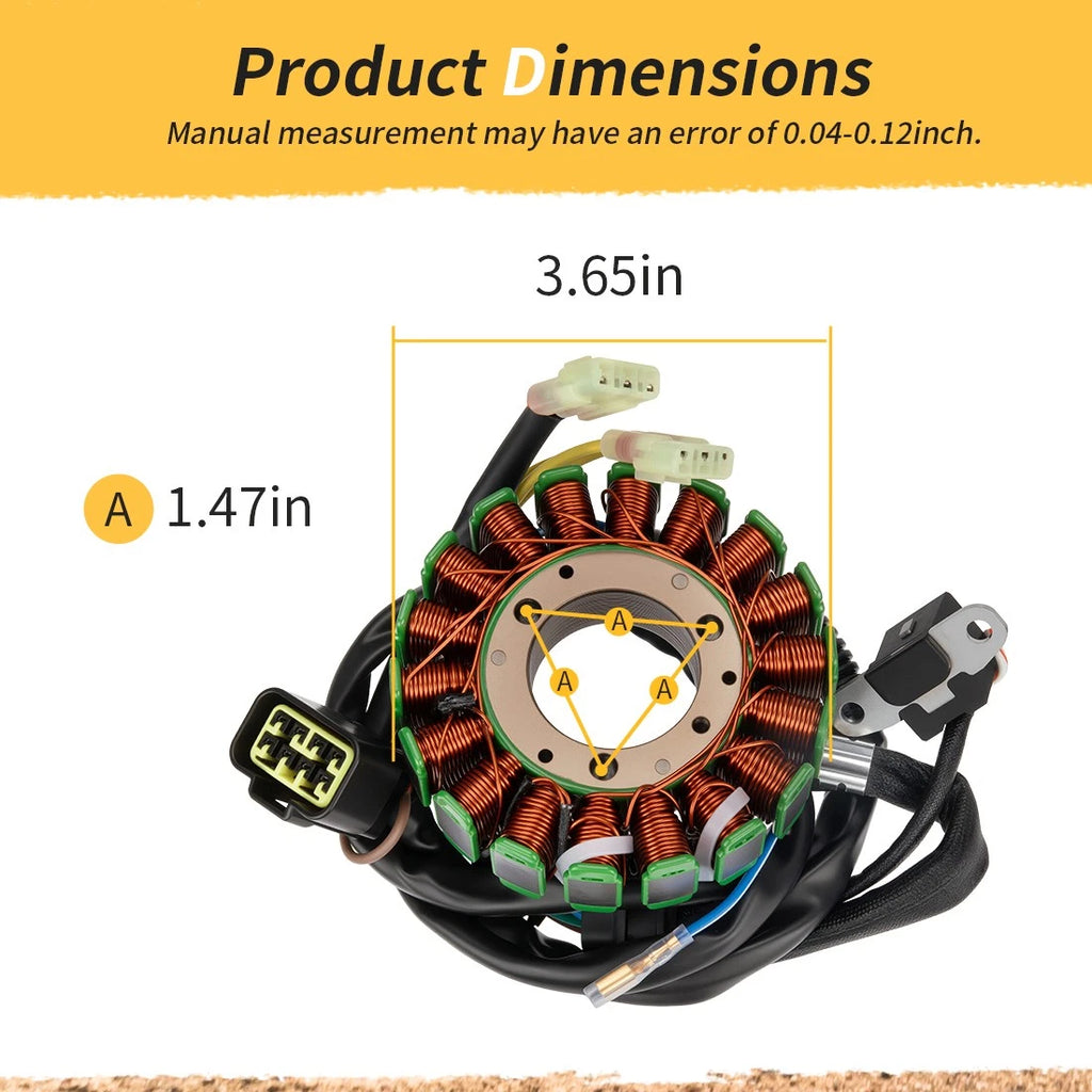 Stator and Gasket for Polaris Predator 500 (2003–2004)
