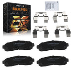 Front Ceramic Brake Pads Set of 4 for Ford Explorer Ranger/Mazda B2300 B3000 B4000