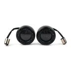 LED Black Fire Ring Turn Signal Lights for Harley Softail Dyna