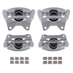 Front & Rear Brake Calipers w/Bracket for Dodge Jeep Wrangler (2007–2017) 18-B5045