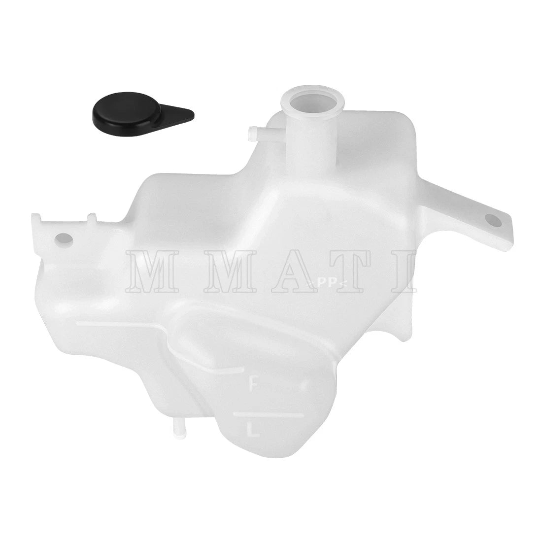 Radiator Reservoir & Cap for Kawasaki Ninja ZX-6R ZX636 ZX6-RR ZX600 (2003–2004)