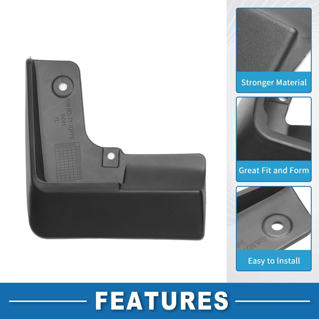 Mud Flap Splash Guard for Toyota Prius Hatchback (2010–2015)