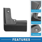 Mud Flap Splash Guard for Toyota Prius Hatchback (2010–2015)