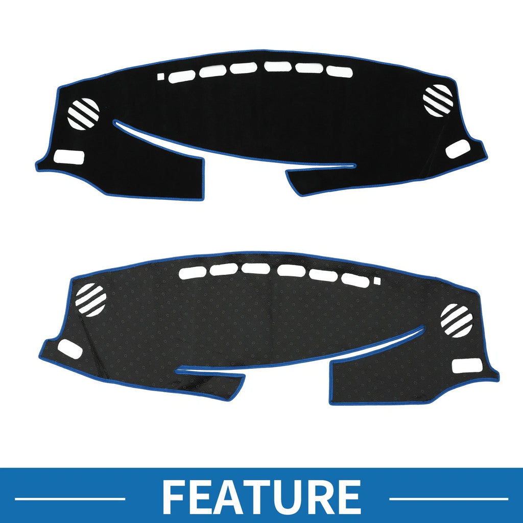 Dashboard Cover Mat for Lexus ES ES350 (2013–2018) Sun Protector Black Blue