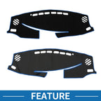 Dashboard Cover Mat for Lexus ES ES350 (2013–2018) Sun Protector Black Blue