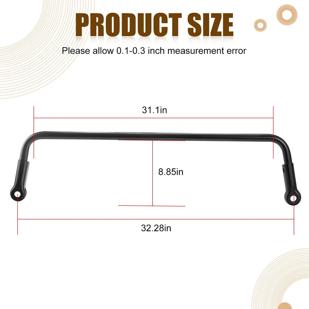 Rear Stabilizer Sway Torsion Bar for Polaris Ranger Crew 800 4x4 (2010–2012)