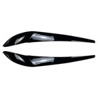 1 Pair Headlight Eyebrow Eyelid Cover for BMW X3 F25 X4 F26 (2014–2017)
