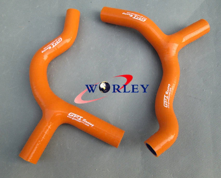 Silicone Radiator Hose for KTM 85SX 2013-2015 - Orange