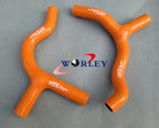 Silicone Radiator Hose for KTM 85SX 2013-2015 - Orange