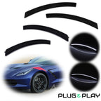 Set of 4 White LED Front & Rear Side Marker Lights for Corvette C7