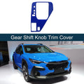 ABS Gear Shift Knob Cover Decal for Subaru Crosstrek (2024) - Dark Blue