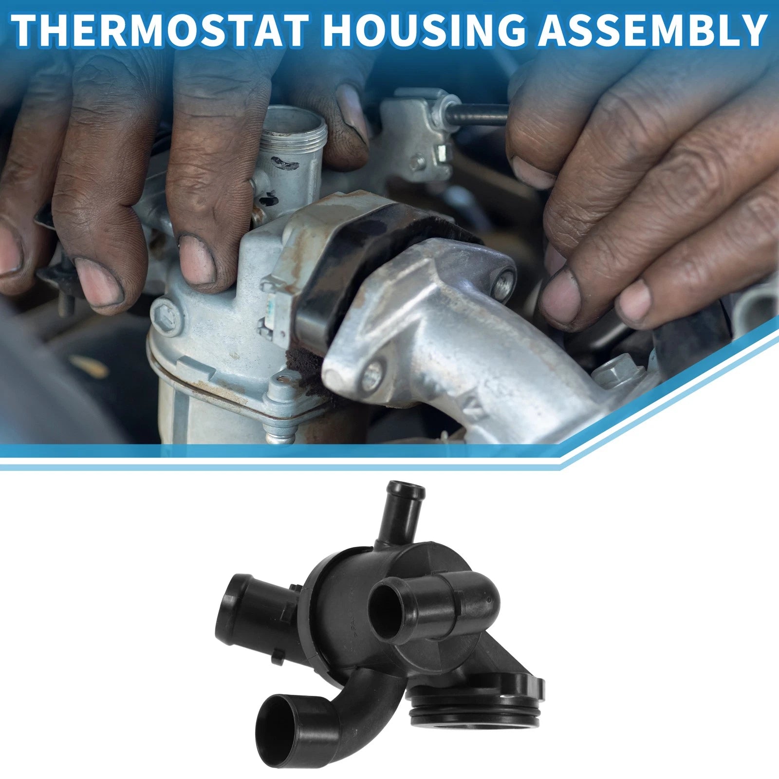 Engine Coolant Thermostat Housing Assembly for Audi Q3 2.0 TDi (2011–2018)
