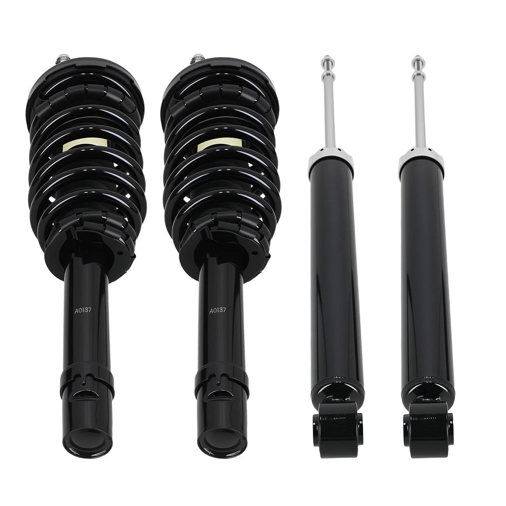 Set of 4 Rear Front Struts Assembly for Hyundai Azera (2006–2011) 3.3L 3.8L