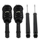 Set of 4 Rear Front Struts Assembly for Hyundai Azera (2006–2011) 3.3L 3.8L
