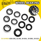 Wheel Bearing Replacement Kit for Suzuki GSXR600 GSXR750 GSXR1000 (2001–2016) EXV