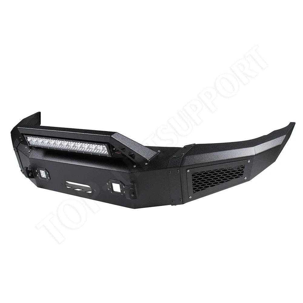 Front Rear Bumper with LED Lights for Chevrolet Silverado 2500 (2015–2017)