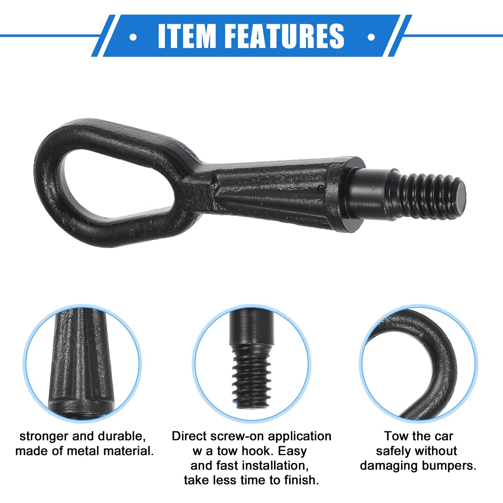 Tow Hook for BMW X3 E83, X5 E53 (2004–2010)