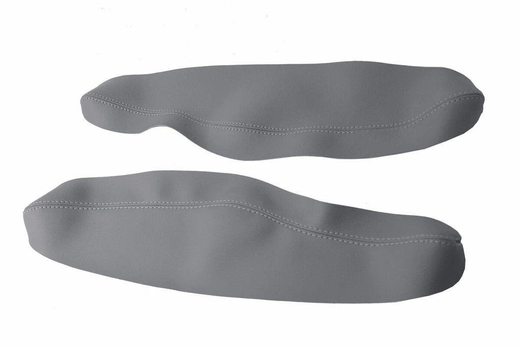 Front Armrest Door Panel Cover Leather for BMW 6 Series (2004–2011) Gray