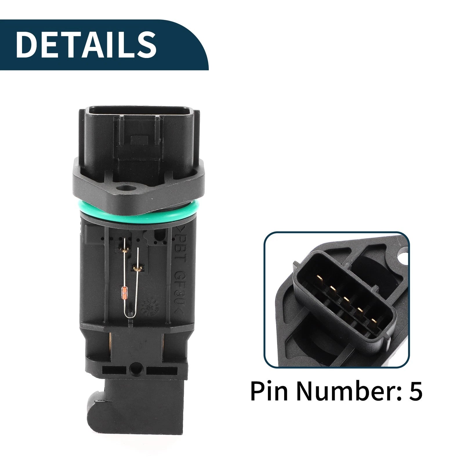 Mass Air Flow Sensor for Infiniti G20 I35 QX4 (1999–2004) No. 22680-6N200