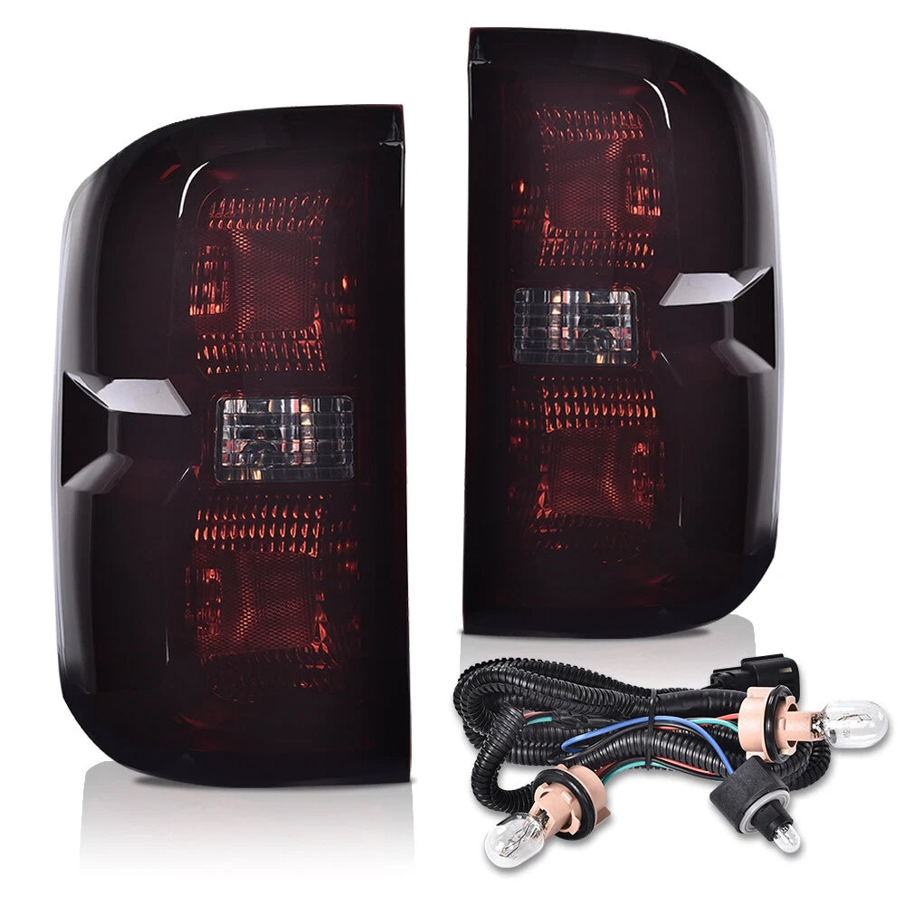 Smoke Tail Lights for Chevy Silverado (2014–2019)