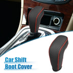 Shift Boot Cover for Buick Regal (2011–2017) - Black with Red Stitches