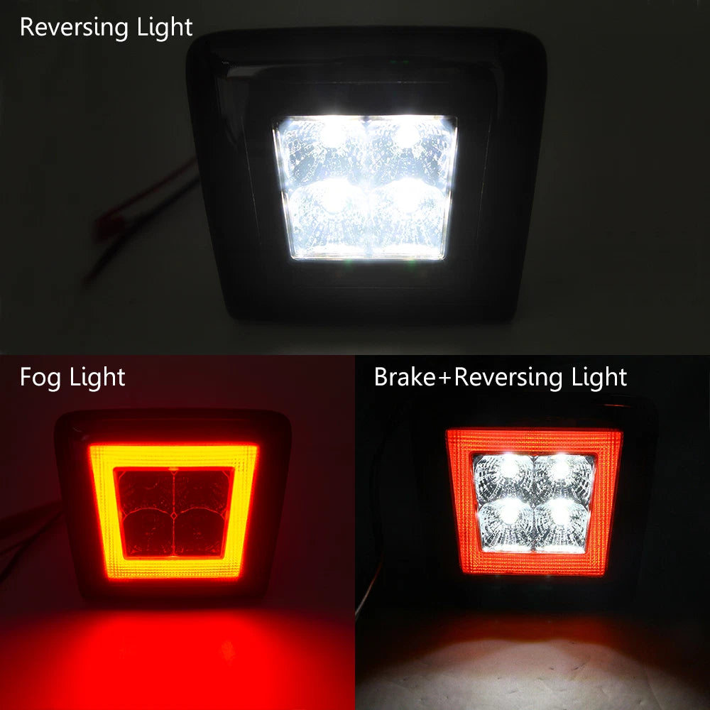 Red Lens LED Rear Fog Light for Make Model