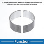 Set of 8 Connecting Rod Bearings for Nissan Stanza  No.12111D0200