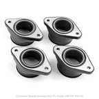 4X Carb Intake Manifold Boots for Suzuki GSXR750 GSX750F Katana 750 (1988–1998)