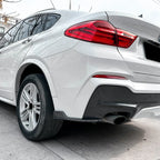 Rear Bumper Side Corner Splitter Aporn Spats for BMW X4 (2014–2018)