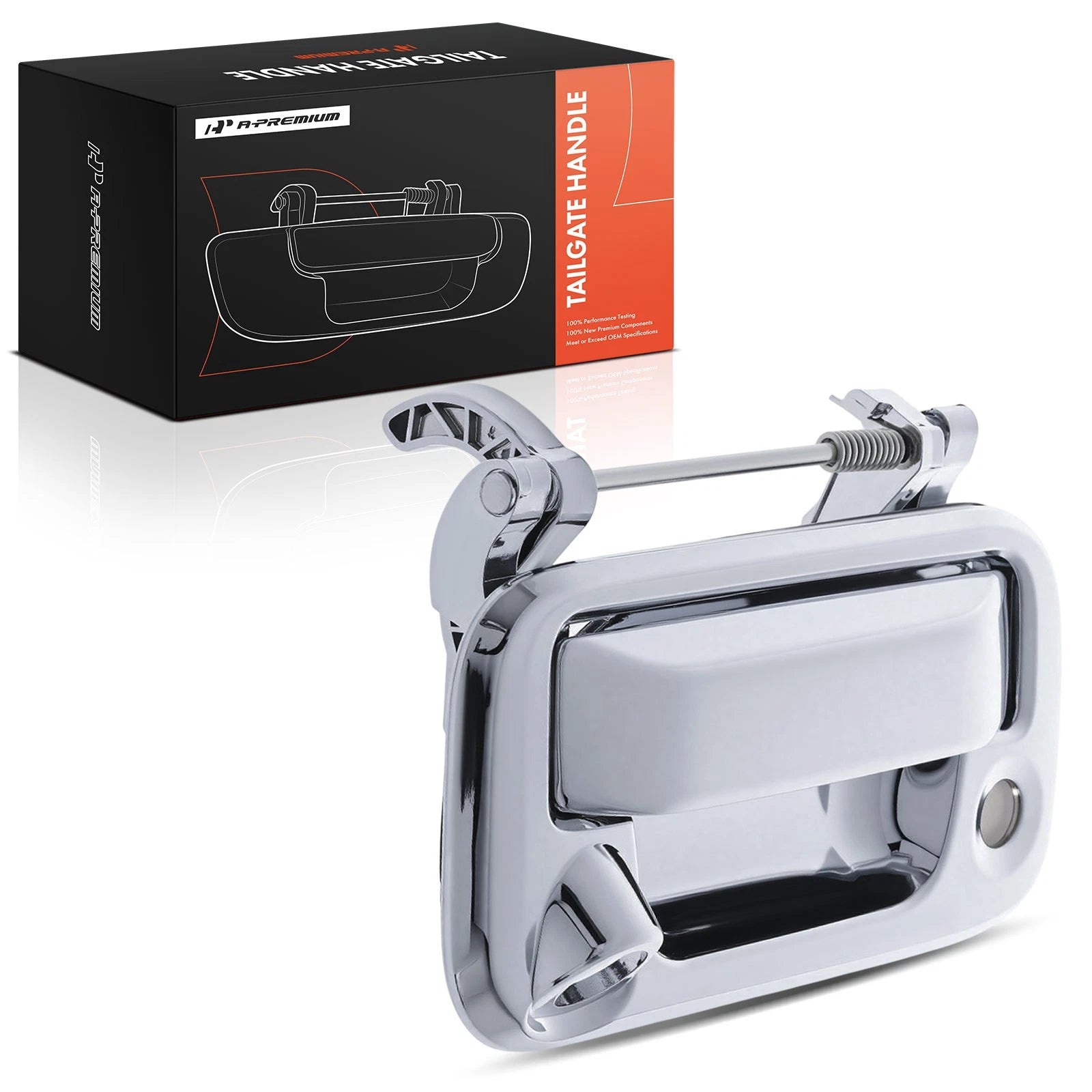 Tailgate Handle with Camera & Key Hole for Ford F-150 (2008–2016)